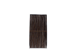Bamboerolscherm Black in frame (diverse maten)