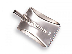 Ballastschop Aluminium nr. 4 met strip. 27cm breed.
