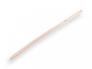 Batsesteel130 cm. essen gebogen, gewaxt