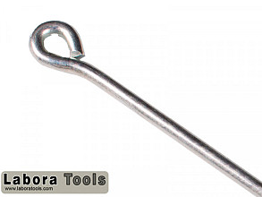 Draadpen 400 x 10 mm verzinkt met oog.