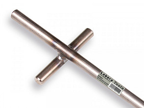 Draadpen 600 x 14 mm verzinkt met kruiskop 100 mm.