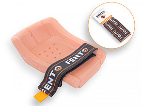 Set elastieken met klittenband voor Fento kniebeschermer 150