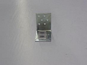 Hoekanker - 50x50x38mm - dikte: 2mm - galvanisch verzinkt