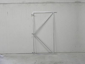 Verstelbaar poortframe / 100-180cm / 11,5 cm uit de hoek