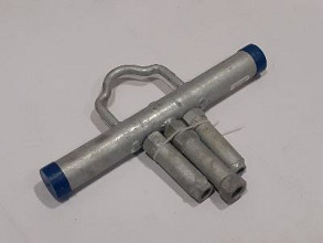 Handvat voor betonpoeren verstelbaar - M16 / M20 / M24