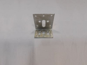 Hoekanker galvanisch verzinkt / 60x40x60mm (met sleuf) [2mm]