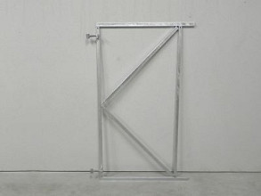 Verstelbaar poortframe 900x1550mm (115mm uit de hoek) vuurverzinkt