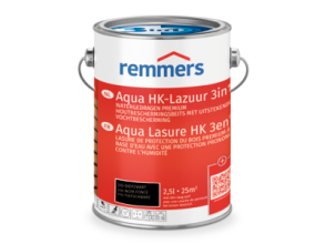 AQUA HK-Lasur 3in1 310-Tiefzwart 0.75L