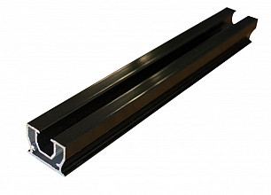 Aluminium onderregel 3,5 x 2,5 x 400 cm t.b.v. terrasmontagesysteem.