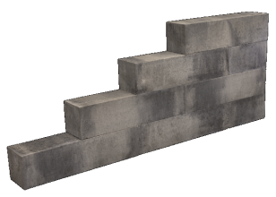 Linea Block Gothic 15x15x60 cm