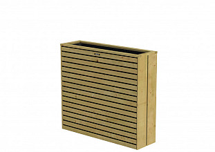 Terrasbloembak Elan Excellent 103x93x30 cm Vuren groen geimpregneerd