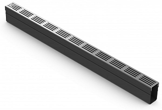 ACO SlimLine goot incl. aluminium gootrooster