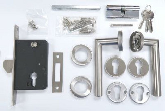 Set voor schuifpoorten - RVS