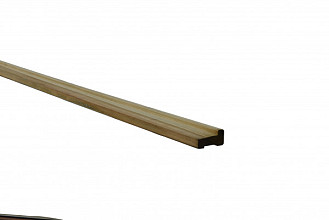 Grenen fundamentbalk 4,5 x 9,0 x 300 cm, groen geïmpregneerd.