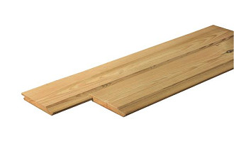 Midden-Europees grenen geschaafd rabat 1,8 x 14,5 x 500 cm, groen