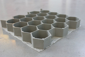 Grindplaat grijs 80x120x3 cm. Prijs is per 0.96 m2