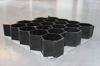 Grindplaat zwart 80x120x3 cm.(uitklapbaar 160x120 cm) Prijs per 1,92 m².