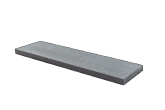 AFDEKPLAAT TAHITI BLUE PIAZZO 100X30X4CM