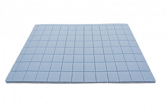 Shockpad 1 cm op rol 2m breed (drainerend en valdempend)