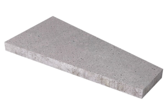 Schellevis trapezium Grijs 120x60/30x8 cm