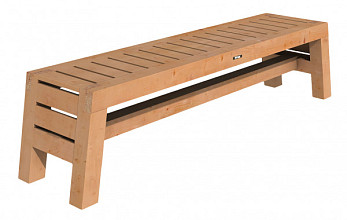 Bank Riva Excellent, 200 x 45 x 45 cm, onbehandeld.