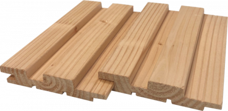 Douglas Rhombusprofiel dubbel (diverse kleuren en maten)