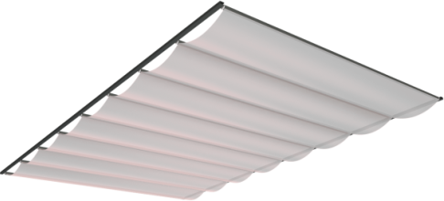 Zonwering Solem Soltis 92 Polyester doek (diverse maten en kleuren)