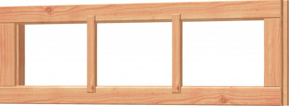 Vast panoramaraam douglas (diverse kleuren en maten)