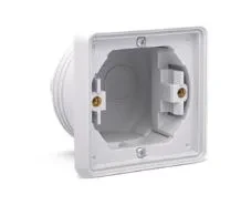 Hydro WD inbouwkader 1V zwart