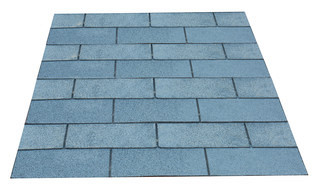 Dakshingles per pak ï 3 m2, grijs.